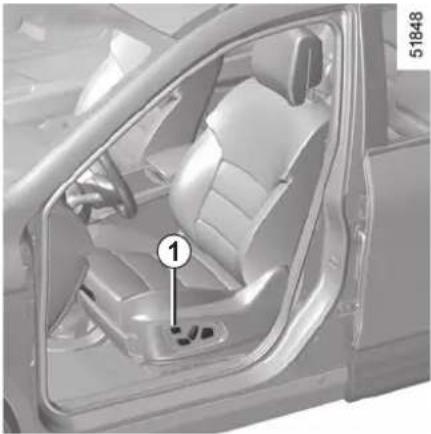 RENAULT Koleos (2020) - FRONT SEATS: functions (1/3) - 1