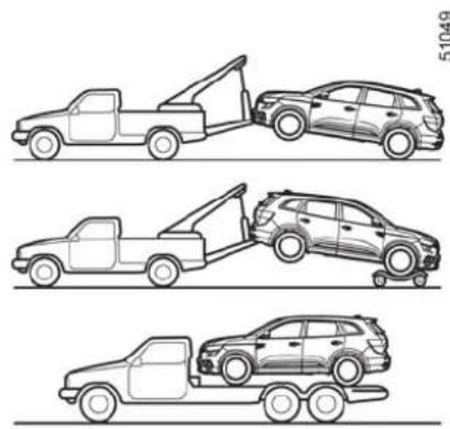 RENAULT Koleos (2020) - Towing a vehicle with an automatic gearbox - 2