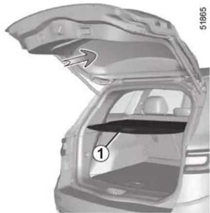 RENAULT Koleos (2020) - LUGGAGE COMPARTMENT COVER - 2