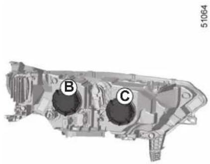 RENAULT Koleos (2020) - FRONT HEADLIGHTS: changing bulbs (2/3) - 1