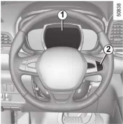RENAULT Koleos (2020) - TRIP COMPUTER: general information (1/2) - 1