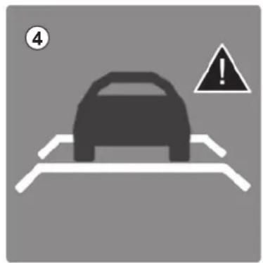 RENAULT Koleos (2020) - - triggers braking: - 1