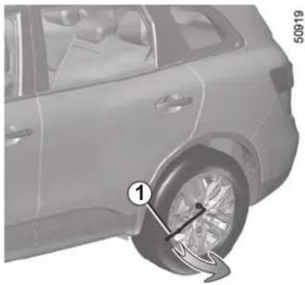 RENAULT Koleos (2020) - CHANGING A WHEEL (1/2) - 1