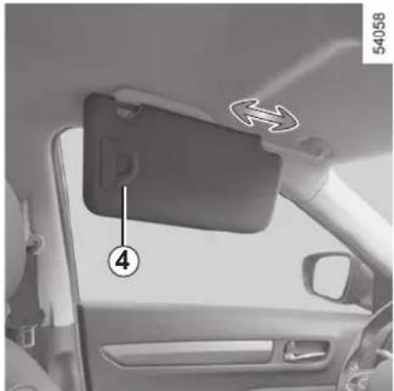 RENAULT Koleos (2020) - Courtesy mirrors - 1
