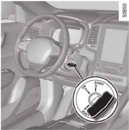 RENAULT Koleos (2020) - IGNITION SWITCH: vehicle with key - 1