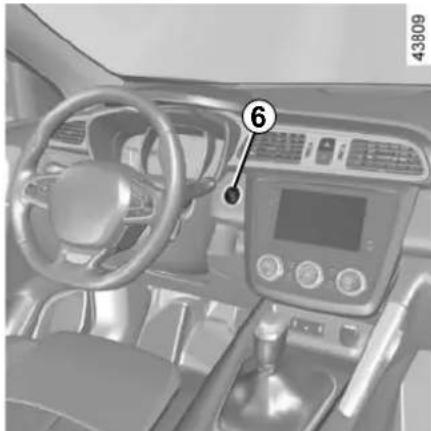 RENAULT Kadjar (2020) - Overspeed buzzer - 1