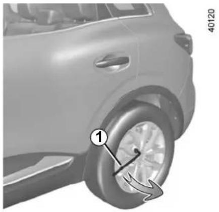 RENAULT Kadjar (2020) - CHANGING A WHEEL (1/2) - 1