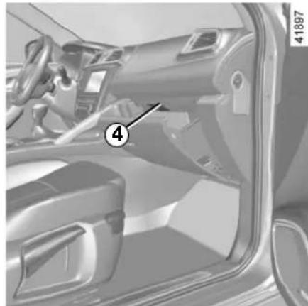 RENAULT Kadjar (2020) - INTERIOR LIGHTING: changing bulbs (1/2) - 3