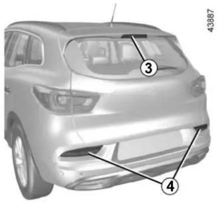 RENAULT Kadjar (2020) - REAR LIGHTS AND SIDE LIGHTS: replacing the bulbs (1/2) - 2
