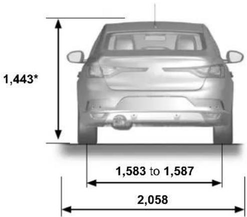 1,443* 1,583 to 1,587 2,058