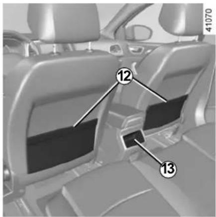 RENAULT Megane (2020) - PASSENGER COMPARTMENT STORAGE SPACE AND FITTINGS (4/4) - 2