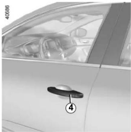 RENAULT Megane (2020) - Remote "Hands-free" locking - 1