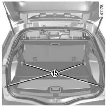 RENAULT Megane (2020) - BOOT STORAGE SPACE AND FITTINGS (5/5) - 2