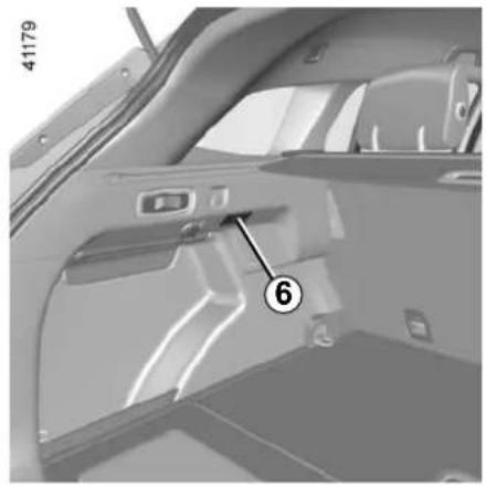 RENAULT Megane (2020) - Luggage compartment light 4 (four-door version) - 5
