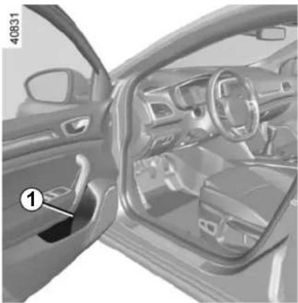 RENAULT Megane (2020) - PASSENGER COMPARTMENT STORAGE SPACE AND FITTINGS (1/4) - 1