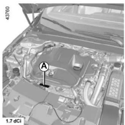 RENAULT Megane (2020) - Vehicle identification plate A - 8