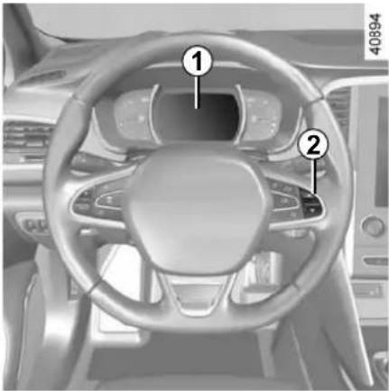 RENAULT Megane (2020) - TRIP COMPUTER: general information (1/2) - 1