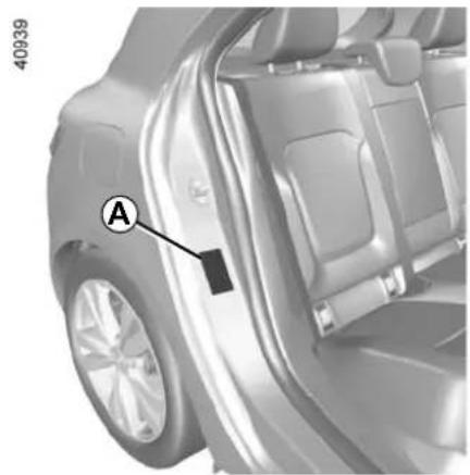 RENAULT Megane (2020) - VEHICLE IDENTIFICATION PLATES - 1
