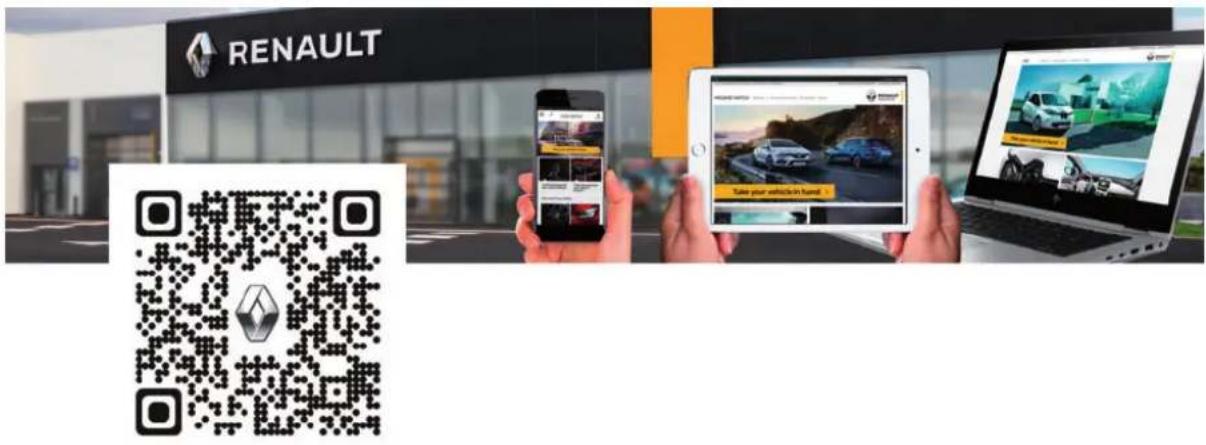 RENAULT Take your vehicle/hand