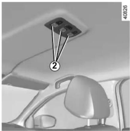RENAULT Megane (2020) - INTERIOR LIGHTING: changing bulbs (1/3) - 2