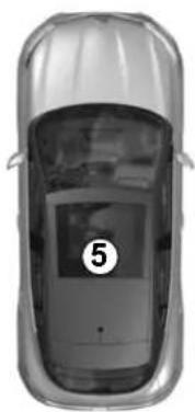 RENAULT Megane (2020) - Using the card as a remote control - 1