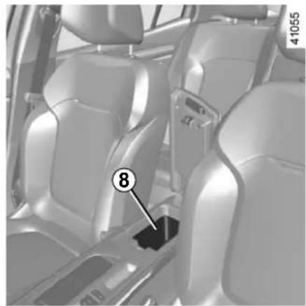 RENAULT Megane (2020) - Central storage compartment 8 - 1