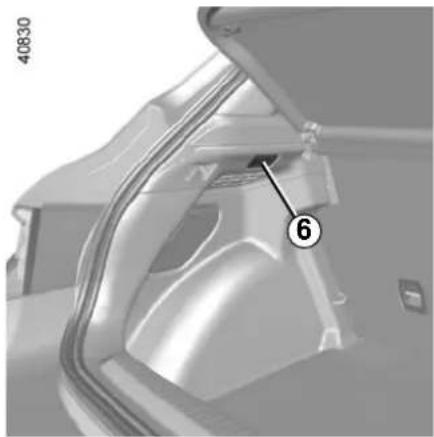 RENAULT Megane (2020) - Luggage compartment light 4 (four-door version) - 4