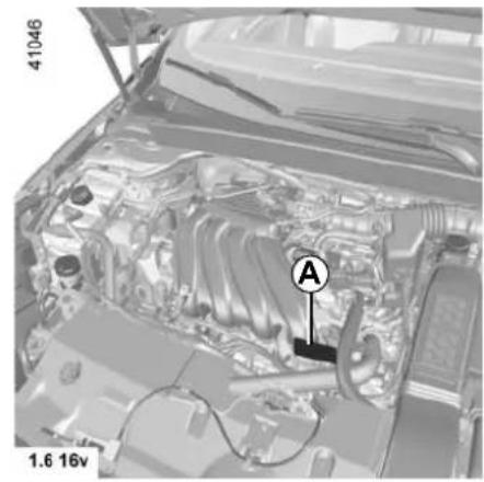 RENAULT Megane (2020) - Vehicle identification plate A - 4