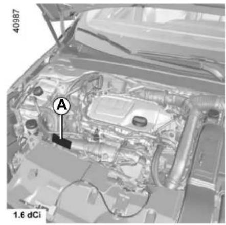 RENAULT Megane (2020) - Vehicle identification plate A - 9