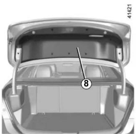 RENAULT Megane (2020) - REAR LIGHTS AND SIDE LIGHTS: replacing the bulbs (8/9) - 1