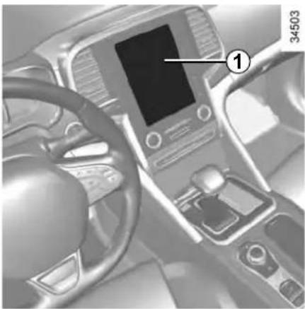 RENAULT Talisman (2019) - CLOCK AND EXTERIOR TEMPERATURE - 1