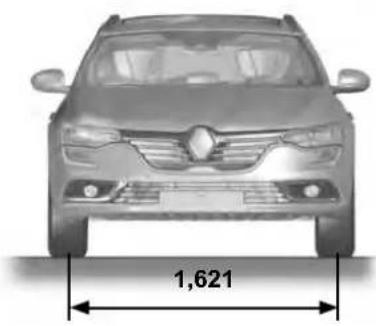 RENAULT Talisman (2019) - DIMENSIONS (in metres) (2/2) - 2
