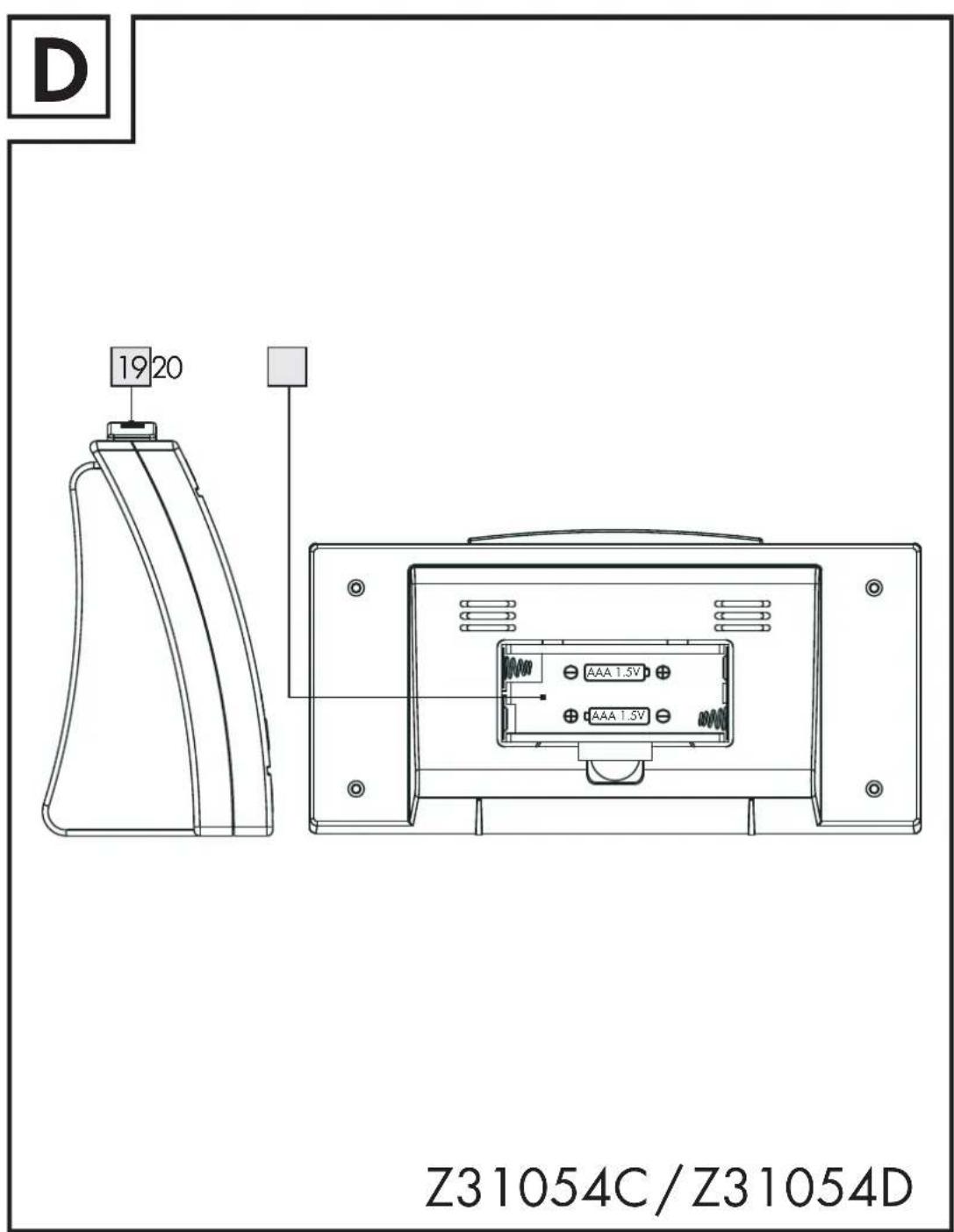 AURIOL IAN 282693 - LCD-FUNKWECKER - 13