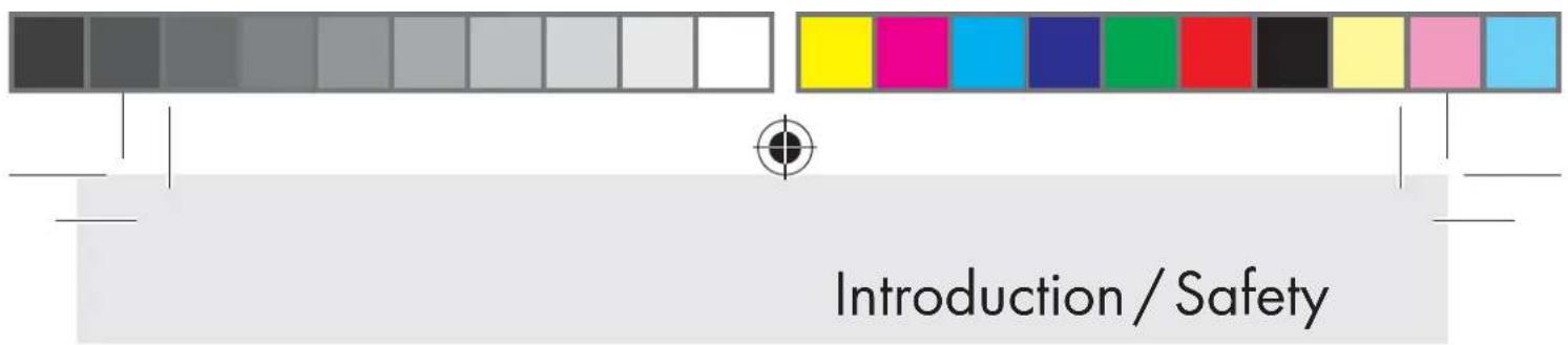 Introduction / Safety