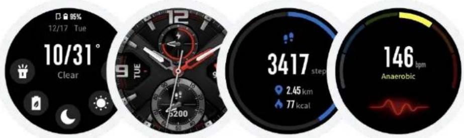 AMAZFIT T-Rex - Functions Navigation - 2