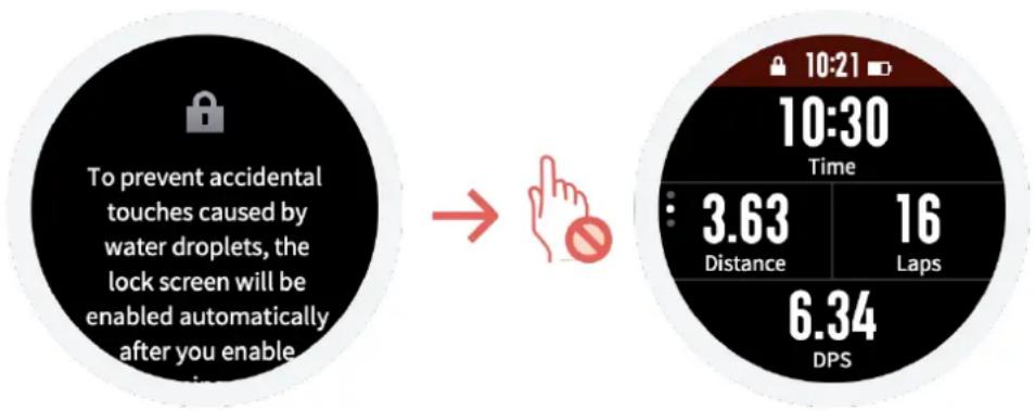 AMAZFIT T-Rex - Use touch screen when swimming - 1
