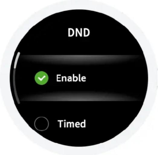 AMAZFIT T-Rex - DND mode - 1