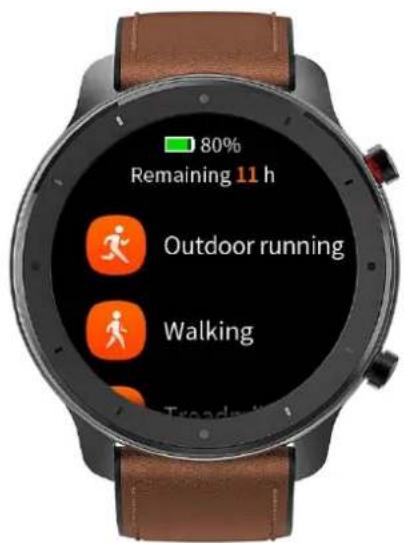AMAZFIT GTR - Workout Function - 1