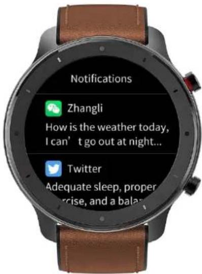 AMAZFIT GTR - Notifications - 1