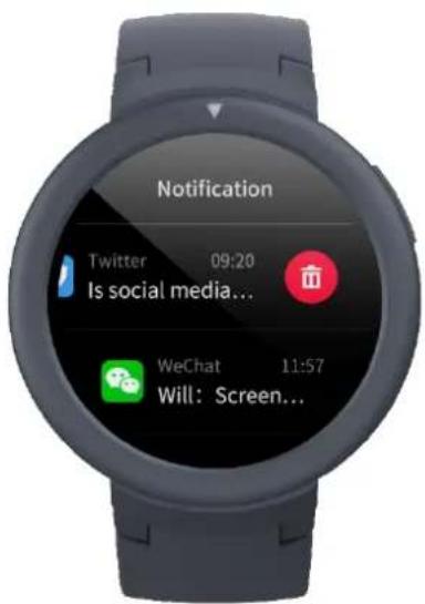 AMAZFIT Verge Lite - Delete notifications - 1