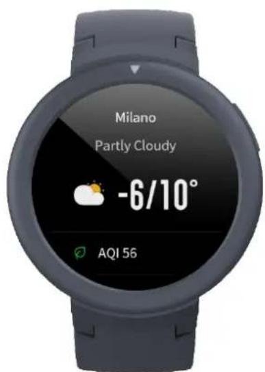 AMAZFIT Verge Lite - Weather - 1