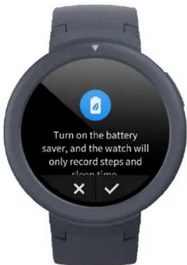 AMAZFIT Verge Lite - Battery saver mode - 1