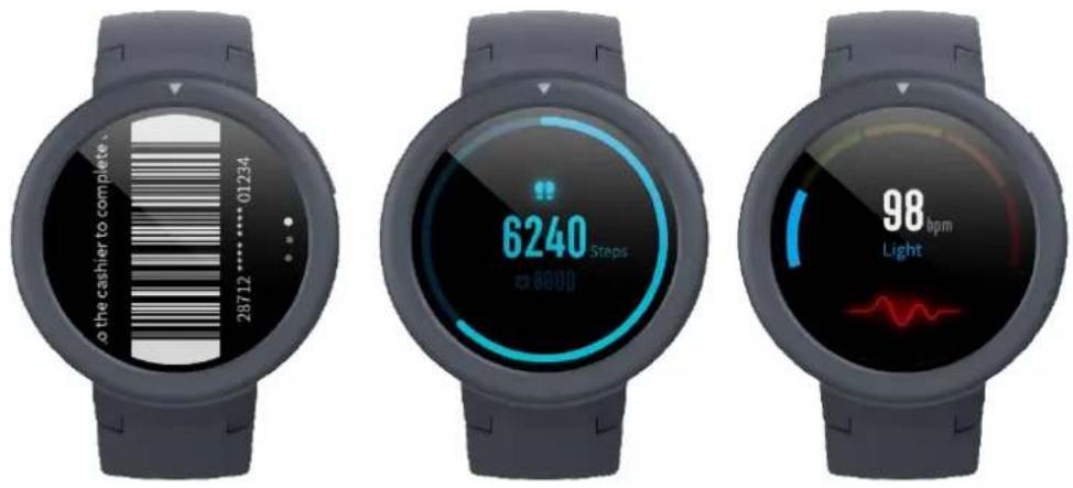 AMAZFIT Verge Lite - Functions Navigation - 2