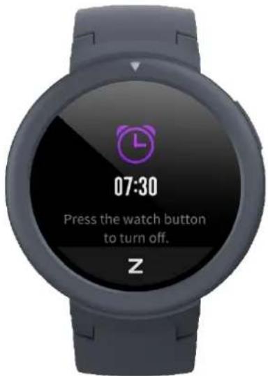 AMAZFIT Verge Lite - Alarm alert - 1