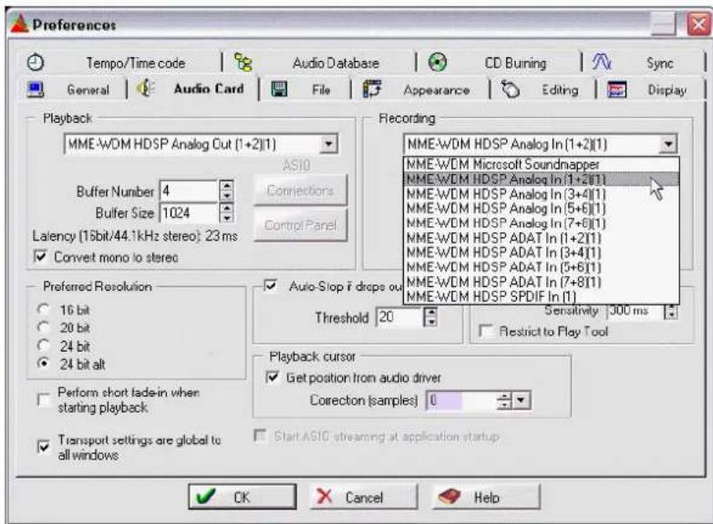 RME HDSP 9632 - Playback - 1