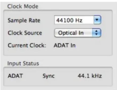 RME Fireface UCX - Clock Modes - Synchronization - 2