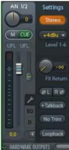 RME Fireface UCX - Settings - 2