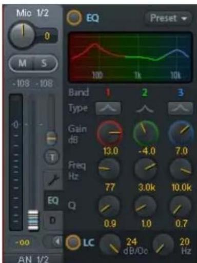 RME Fireface UCX - Equalizer - 1