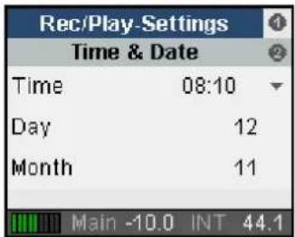 RME Fireface UFX II - Time & Date. - 1