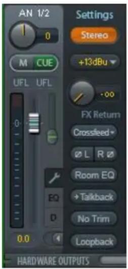 RME Fireface UFX II - Settings - 2